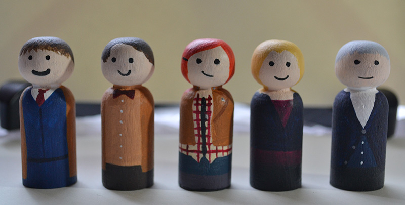 Wedding Pegs - Doctor Who